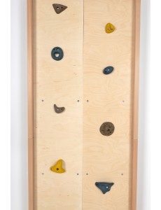 Climboo – Kletterwand aus Holz mit Klettergriffen