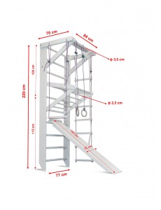  Höhe: Höhe 220 cm
