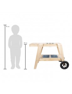 Compact Mud Kitchen – Kinder Außenküche für Spiel mit Wasser und Sand