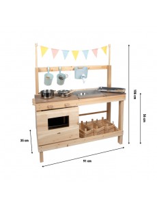 Outdoor-Spielküche & Laden – Kinder Mud Kitchen Outdoor-Spielküche & Laden – Kinder Mud Kitchen