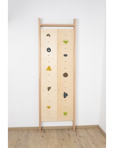 Climboo – Kletterwand aus Holz mit Klettergriffen